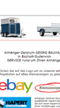 Mobile Screenshot of anhaenger-zentrum-baumann.de